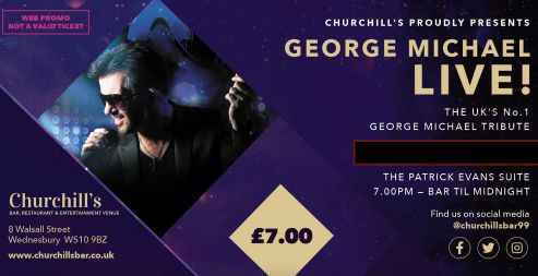 Steve Mitchell as George Michael