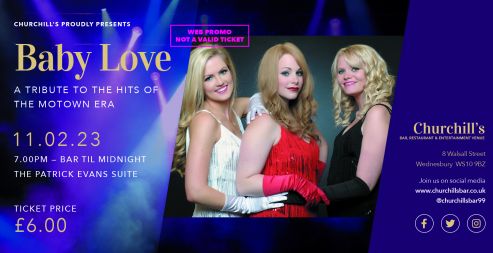 Baby love - Tribute to the hits of Motown