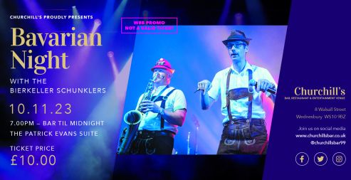 SOLD OUT The Bierkeller Schunklers German Bavarian Oompah Band