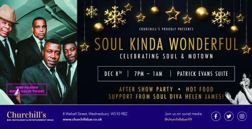 SOLD OUT Soul kinda Wonderful - Christmas Party nights