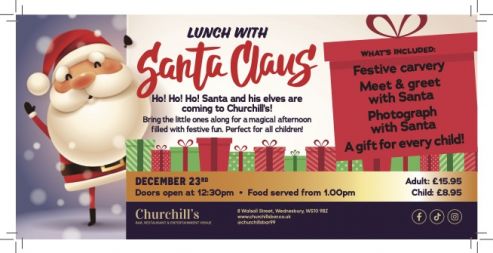 Lunch with Santa Claus