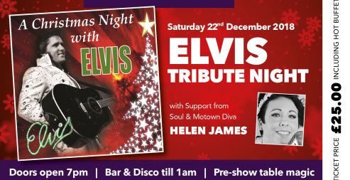 A Christmas night with Elvis + SUPPORT